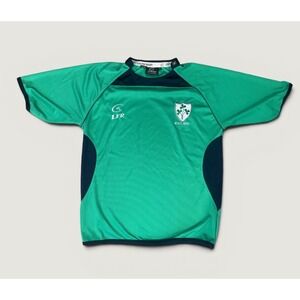 Ireland Rugby Jersey LFR Live For Rugby Green Shamrock Mens XL Short Sleeve